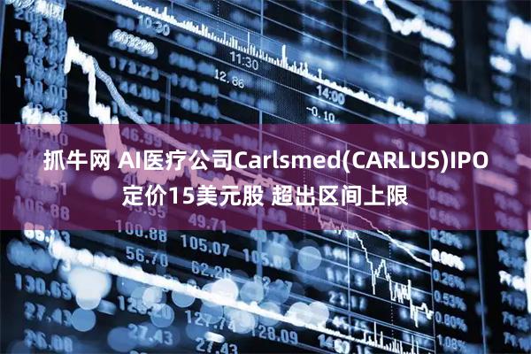 抓牛网 AI医疗公司Carlsmed(CARLUS)IPO定价15美元股 超出区间上限